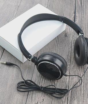 Universele 3.5mm Bedrade Koptelefoon - Opvouwbaar, Draagbaar, Noise Cancelling voor Muziek & Gaming