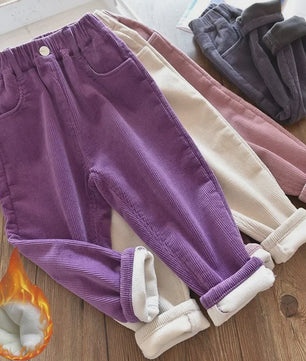 Warme Corduroy Broek Kinderen - Herfst/Winter Casual & Sportief