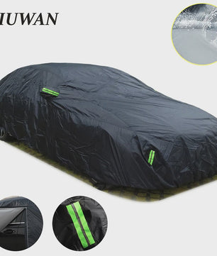 Universele Autohoes Outdoor Waterdicht Zonnebrand Regen Sneeuw Bescherming UV met Rits