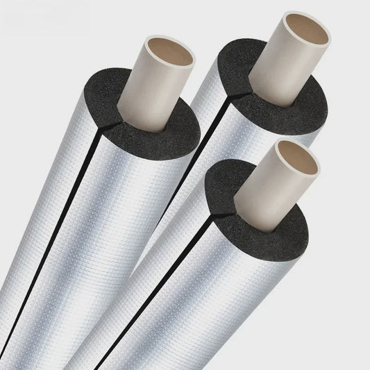 Zelfklevende Schuim Pijpisolatie met Aluminiumfolie - 16-60mm