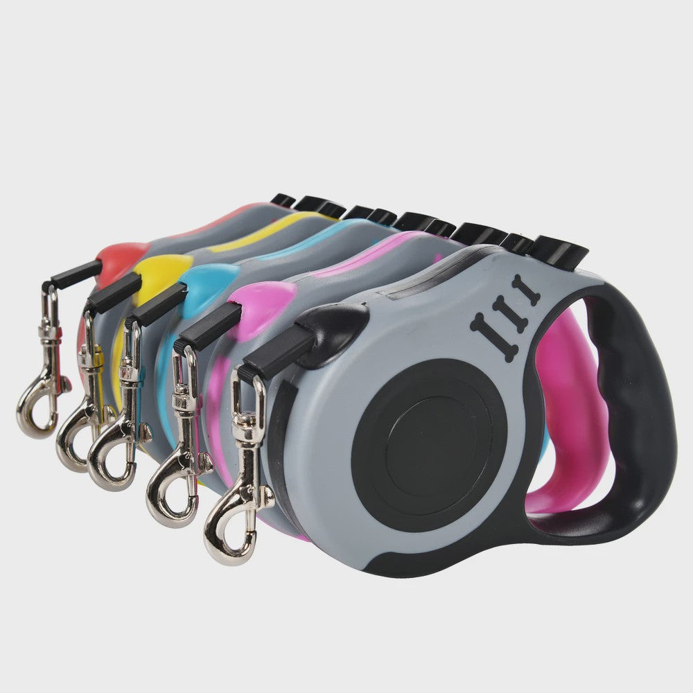 Automatische Intrekbare Hondenriem / Kattenlijn - 3m of 5m - Nylon - Outdoor Wandelen
