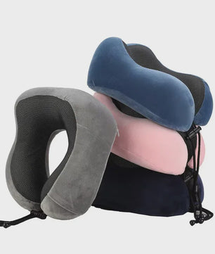 Ergonomisch U-vormig Reiskussen met Traagschuim voor Nekondersteuning in Auto, Vliegtuig en Thuis