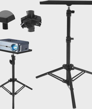 Verstelbare Projector & Laptop Statief Stand (58-160cm) - Draagbaar en Multifunctioneel