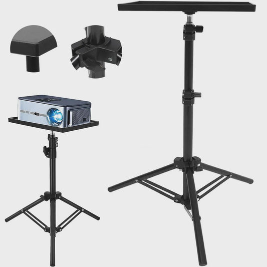 Verstelbare Projector & Laptop Statief Stand (58-160cm) - Draagbaar en Multifunctioneel