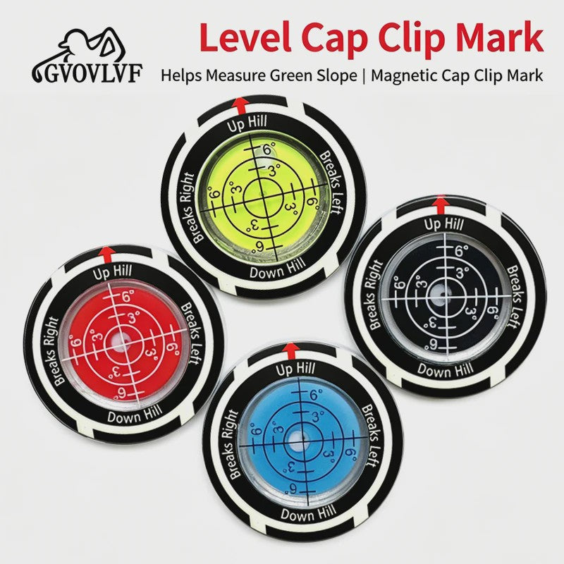 Golf Green Slope Meter & Cap Clip - Meet Hellingen Nauwkeurig op de Green
