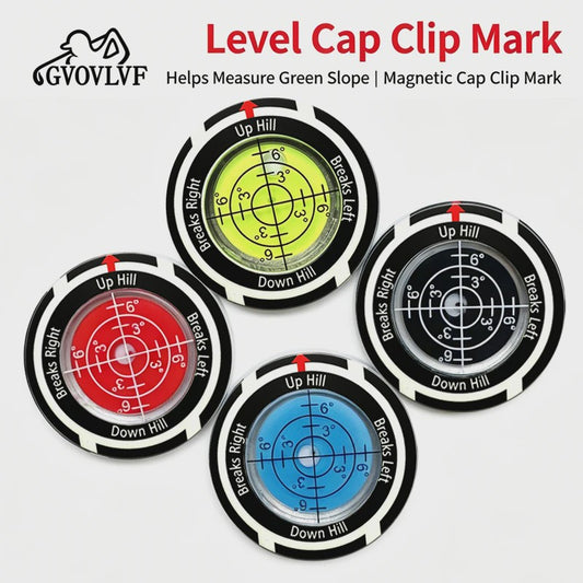 Golf Green Slope Meter & Cap Clip - Meet Hellingen Nauwkeurig op de Green