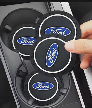 Ford Bekerhouder Matten - Antislip en Beschermend Interieur Accessoire