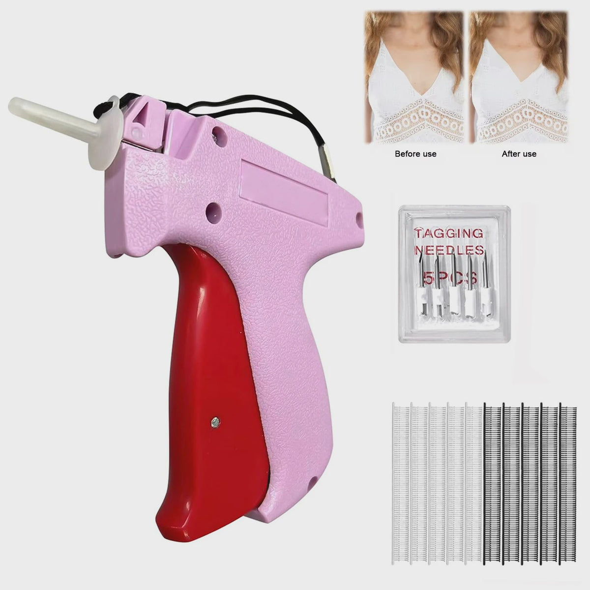 Snel Kleding Repareren Met Deze Handige Naaimachine Tag Gun