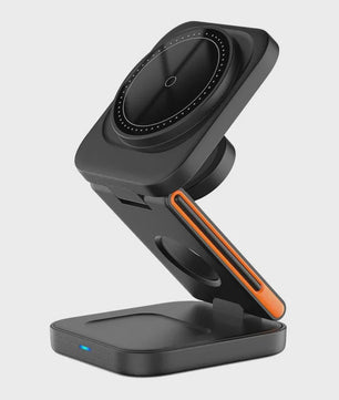 3-in-1 Magnetische Oplaadstation voor iPhone, Apple Watch & AirPods - Opvouwbaar