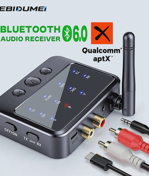 2-in-1 Bluetooth Audio Adapter: Zender & Ontvanger met AptX-Adaptive, Low Latency & HD Audio