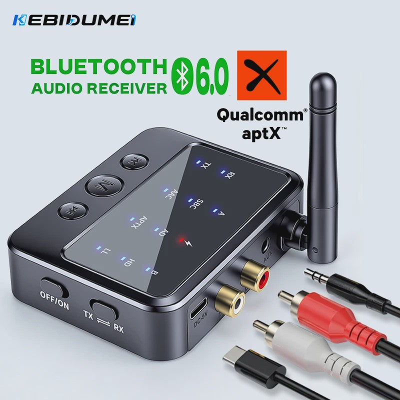 2-in-1 Bluetooth Audio Adapter: Zender & Ontvanger met AptX-Adaptive, Low Latency & HD Audio