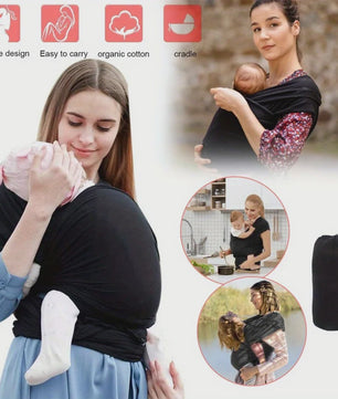 Lichtgewicht en Ademende Baby Draagdoek - Handsfree Comfort voor Ouders