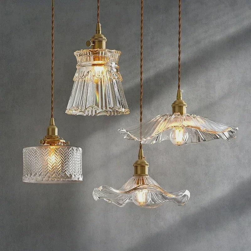 Moderne Glazen Hanglamp - Sfeervolle Verlichting voor Keuken, Eetkamer & Slaapkamer