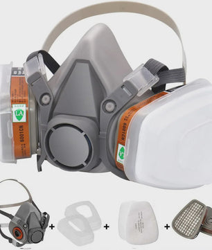 Herbruikbaar Volledig Gezichtsmasker Ademhalingsbescherming 6200 - Spuitwerk, Chemie & Lassen