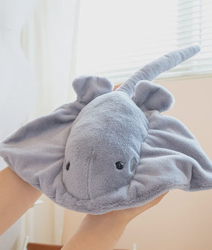 Kawaii Zee-Rog Knuffel - Zacht Pluche Speelgoed (35/42cm) - Perfect Cadeau