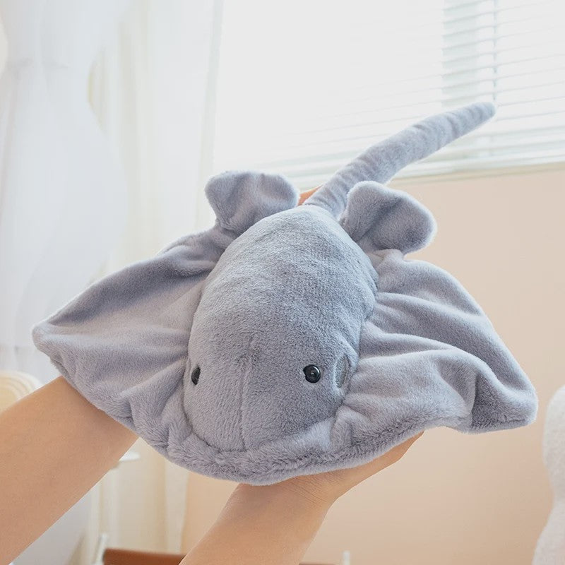 Kawaii Zee-Rog Knuffel - Zacht Pluche Speelgoed (35/42cm) - Perfect Cadeau