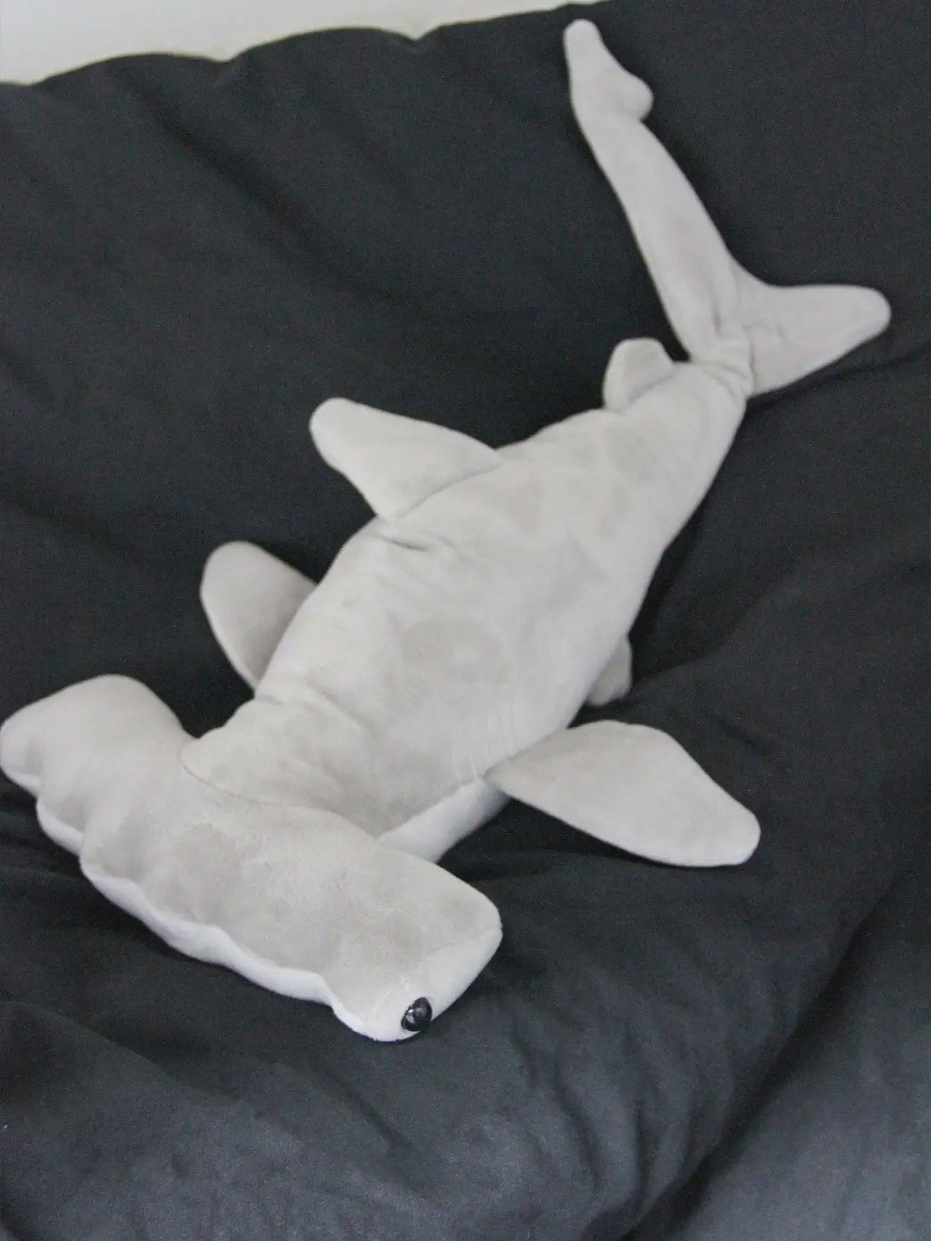 Realistische Witvinrifhaai Pluche Knuffel 40 cm - Zacht Oceaan Dieren Speelgoed Kussen