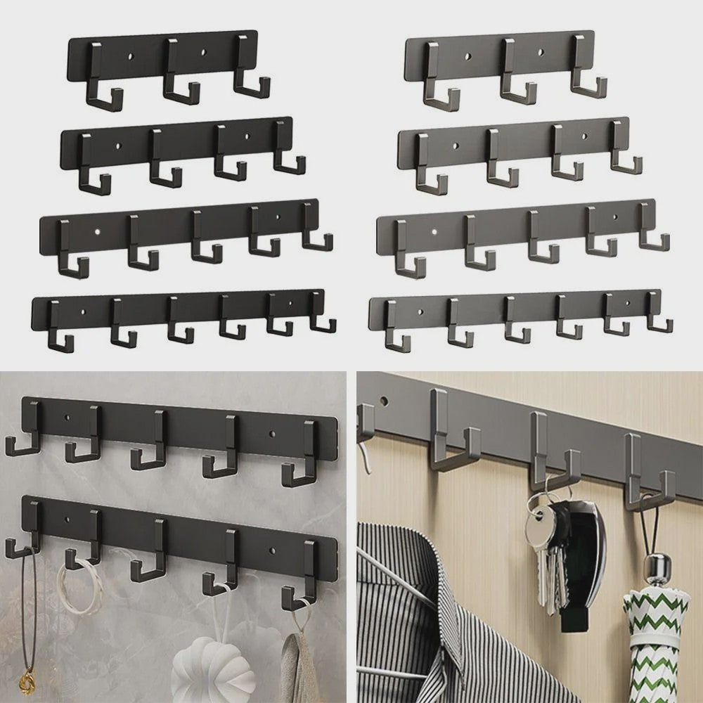 Punch-free Wandkapstok met Sterke Kleefkracht - Woonkamer, Badkamer & Keuken