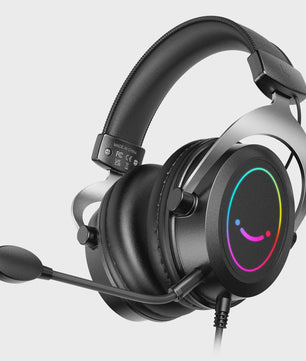 FIFINE AMPLIGAME H3 Gaming Headset met Stereo Geluid, Afneembare Microfoon en RGB