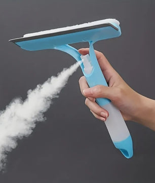 3-in-1 Glasreiniger met Vernevelaar en Raamwisser - Streeploos Schoon