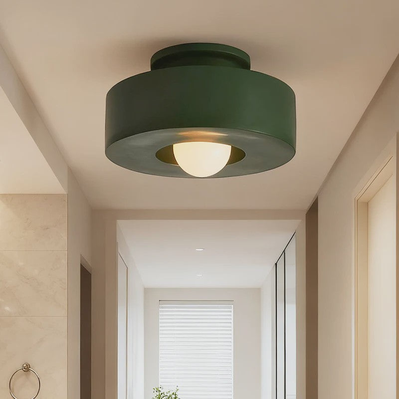Moderne LED Plafondlamp Rond 30cm - Sfeervolle Verlichting voor Hal, Slaapkamer & Studiekamer