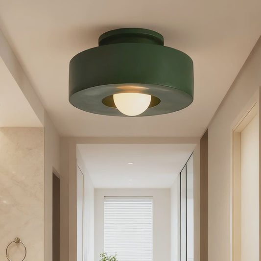 Moderne LED Plafondlamp Rond 30cm - Sfeervolle Verlichting voor Hal, Slaapkamer & Studiekamer