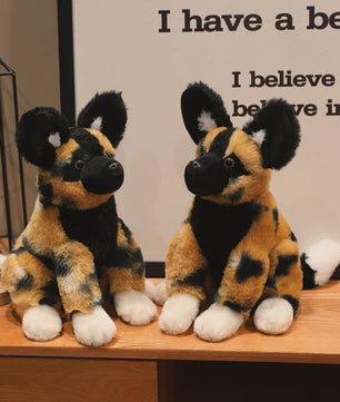 Zachte Knuffel Afrikaanse Hyena - Pluche Dier Speelgoed & Decoratie Cadeau