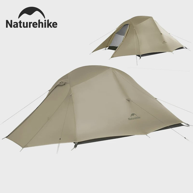Naturehike Cloud Up PRO 3-Persoons Tent - Ultralicht & Waterdicht voor Outdoor Avonturen