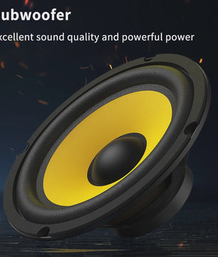Universele Coaxiale Woofer Luidspreker (5-10 Inch) - Krachtige Bass & HiFi Geluid voor Auto en Huis