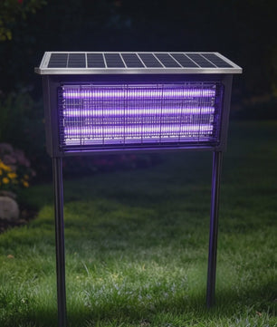 Solar Muggenlamp met UV-licht en USB/Zonne-energie - IPX5 Waterdicht