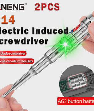 ANENG B14 Spanningsmeter Testpen Schroevendraaier 24-250V met Geluid & Licht Alarm