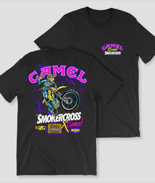 Retro Camel Cigarettes T-Shirt - Vintage Oversized Unisex Kleding