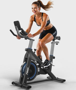 Fysiq Hometrainer Fiets met 300 Watt Weerstand & 4-Weg Verstelbaar Ergometer