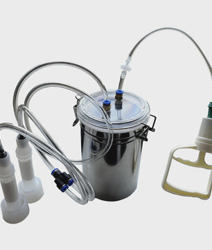 Handmatige Melkmachine 2L - Draagbare Vacuümpomp Emmer voor Koeien en Schapen