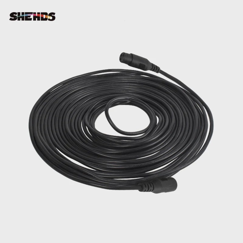 10 Meter DMX Kabel voor Podiumverlichting - LED Par, Moving Head & Beam Lamp