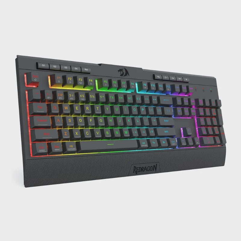 Redragon K525 PRO RGB Gaming Toetsenbord - Draadloos, Mechanisch Gevoel, Multimedia
