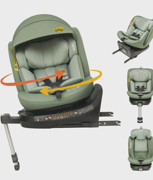 Jovikids Ranger 360° i-Size Autostoel 40-150cm met Isofix en Zijwindbeveiliging