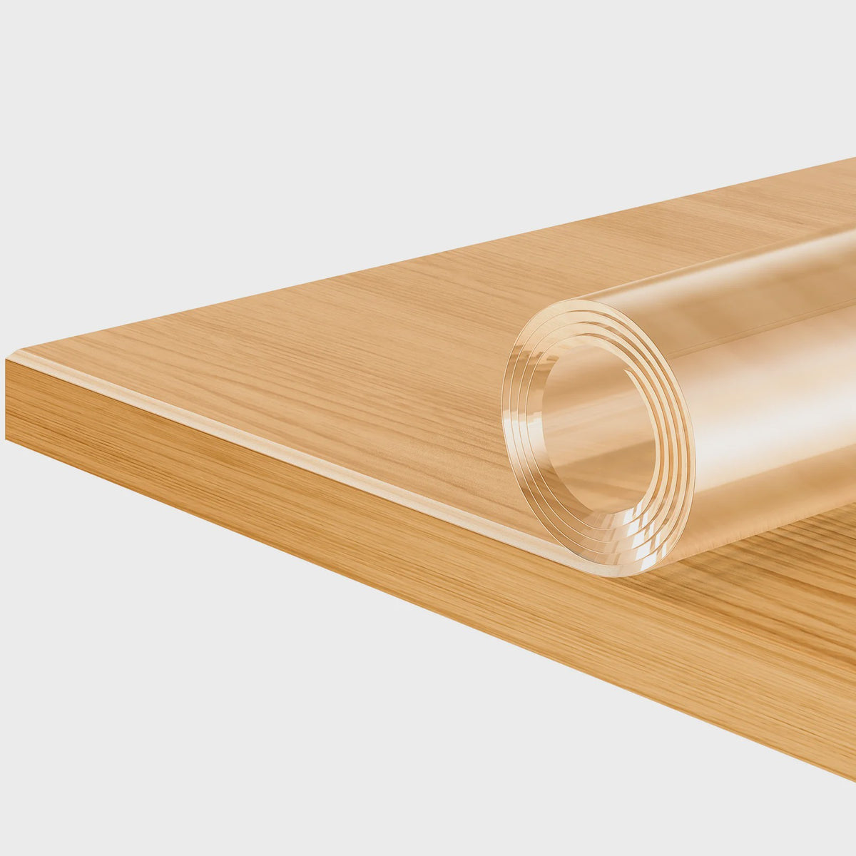 WOLTU Kristalhelder Transparant Tafelzeil 2mm Dik - Waterdichte Beschermhoes voor Eettafel & Bureau