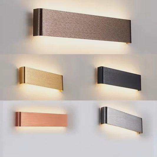 Moderne LED Wandlamp - Stijlvolle Verlichting voor Woonkamer, Slaapkamer & Hal