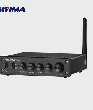 AIYIMA A03 2.1 Bluetooth HiFi Versterker TPA3116D2 Digitale Audio Versterker 50W x 2 + 100W Subwoofer