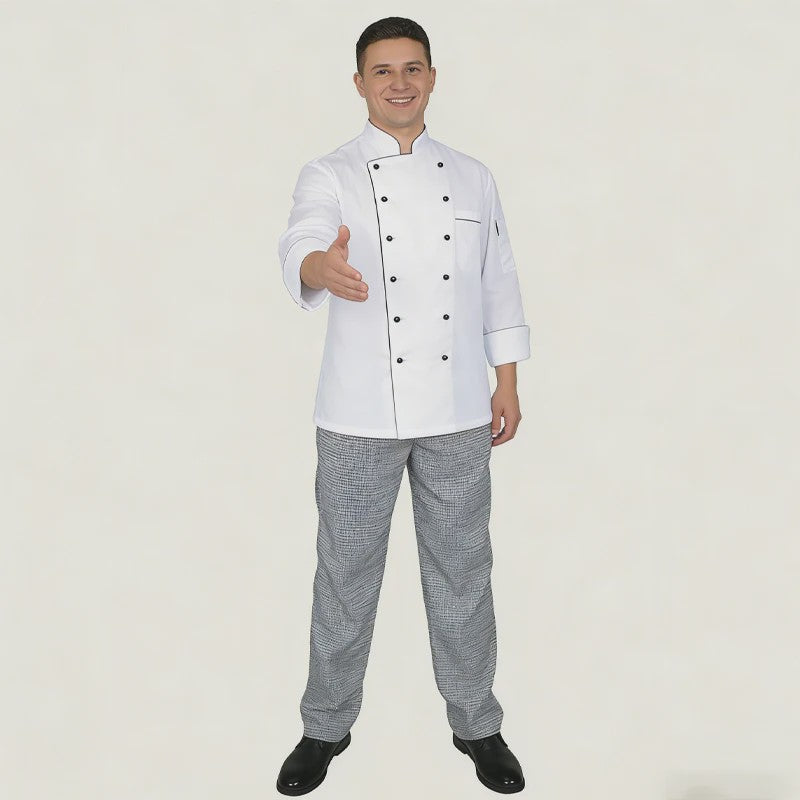 Comfortabele Heren Kokbroek - Ruimvallend & Ademend Werkbroek voor Keuken en Horeca
