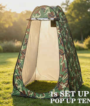 Pop-Up Privacy Tent: Draagbaar Toilet, Douche & Kleedkamer voor Buiten