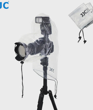 JJC 2-Pack Waterdichte Camera Regenhoes met Flitserhoes - Bescherming voor DSLR & Mirrorless