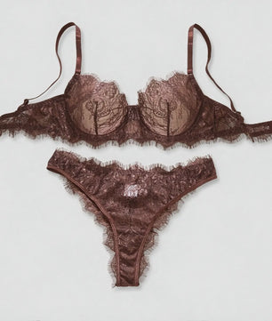 Luxe kanten bh en slip set - Naadloos en comfortabel