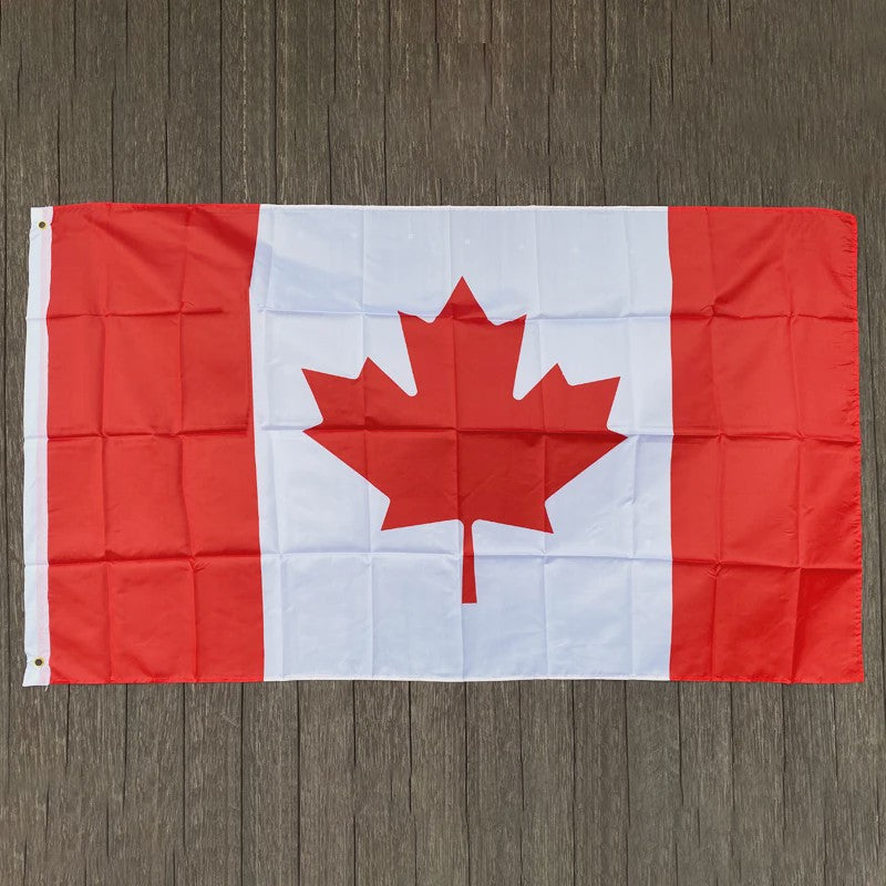 Canadese Vlag Polyester 60x90cm of 90x150cm - Decoratieve Canada Vlag Banner