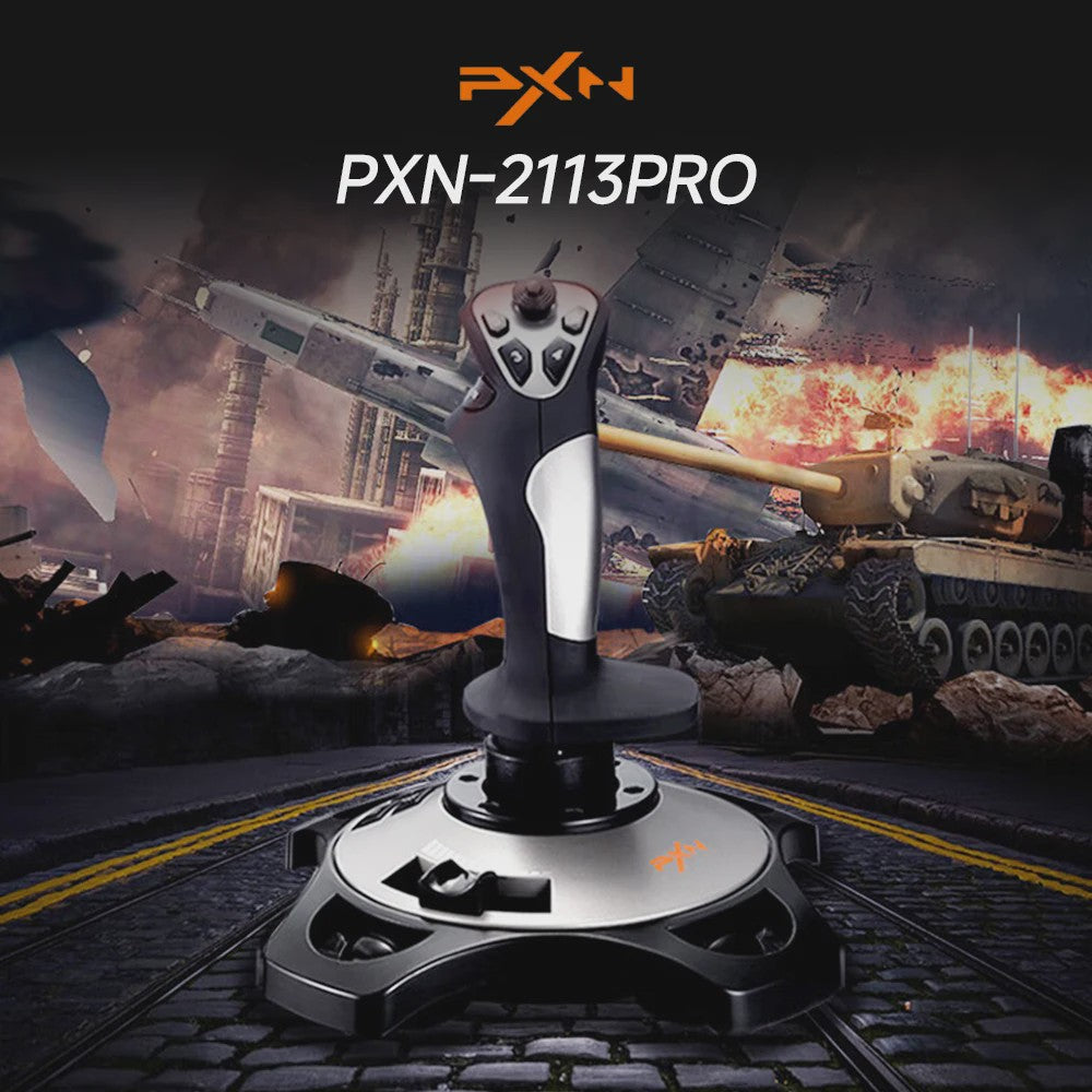 PXN-2113 Pro Flight Simulator Joystick Controller voor PC