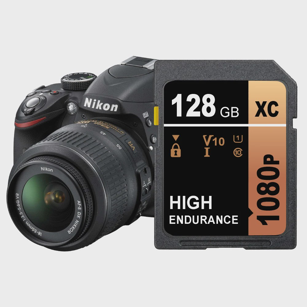 High-Speed SDXC Geheugenkaart - 8GB tot 512GB - Class 10, 1080p Video, Hoge Duurzaamheid