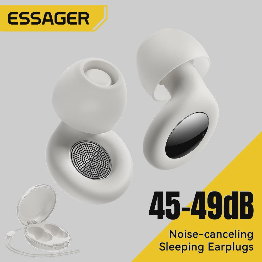 Essager Oordopjes Slaap - Zacht Siliconen Noise Cancelling voor Rustige Nacht & Concentratie