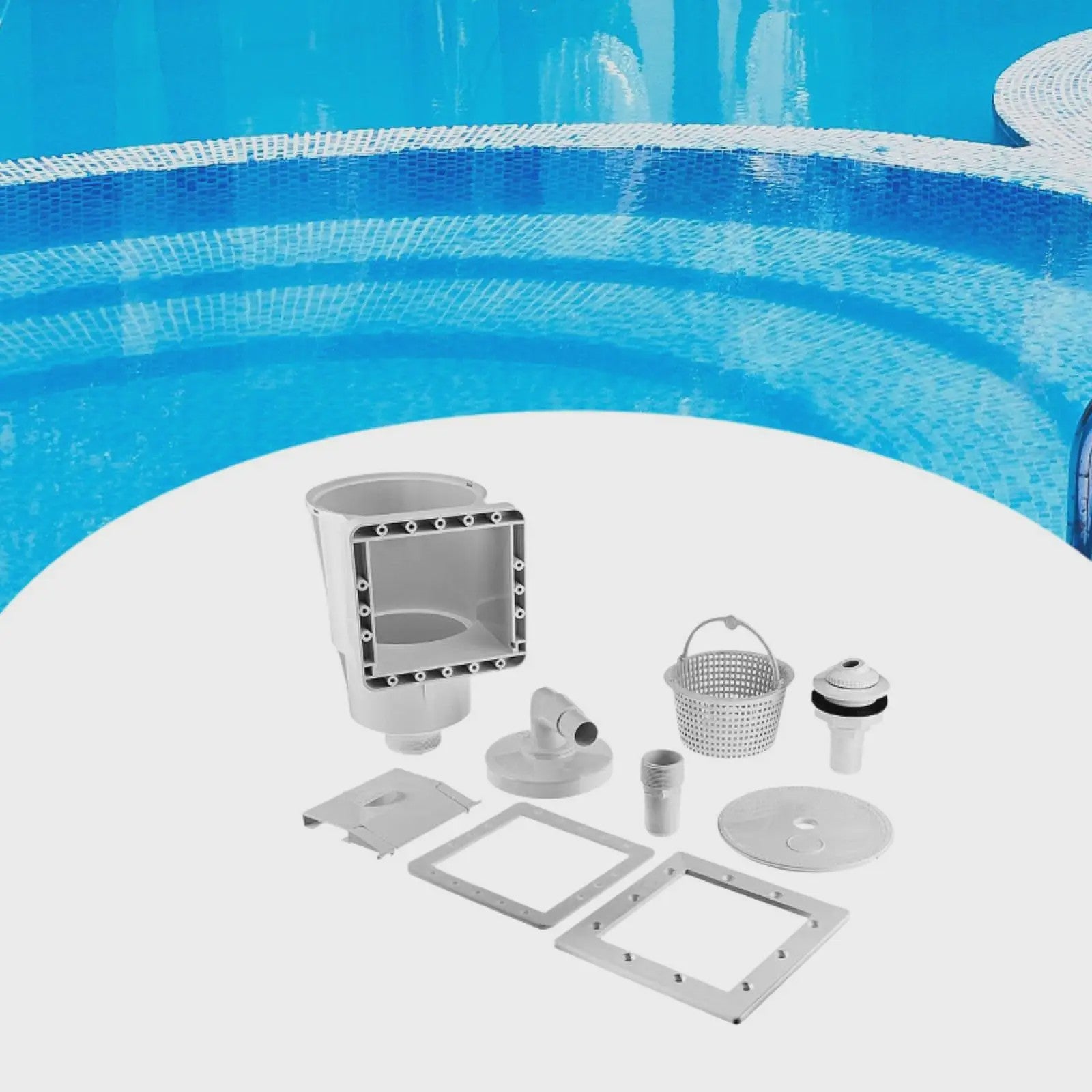Zwembad Skimmer Set - Complete Reinigingskit voor Zwembaden