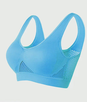 Seamless Sports BH met Uitsparingen & Push-up - Dames Yoga, Fitness & Running (M-6XL)